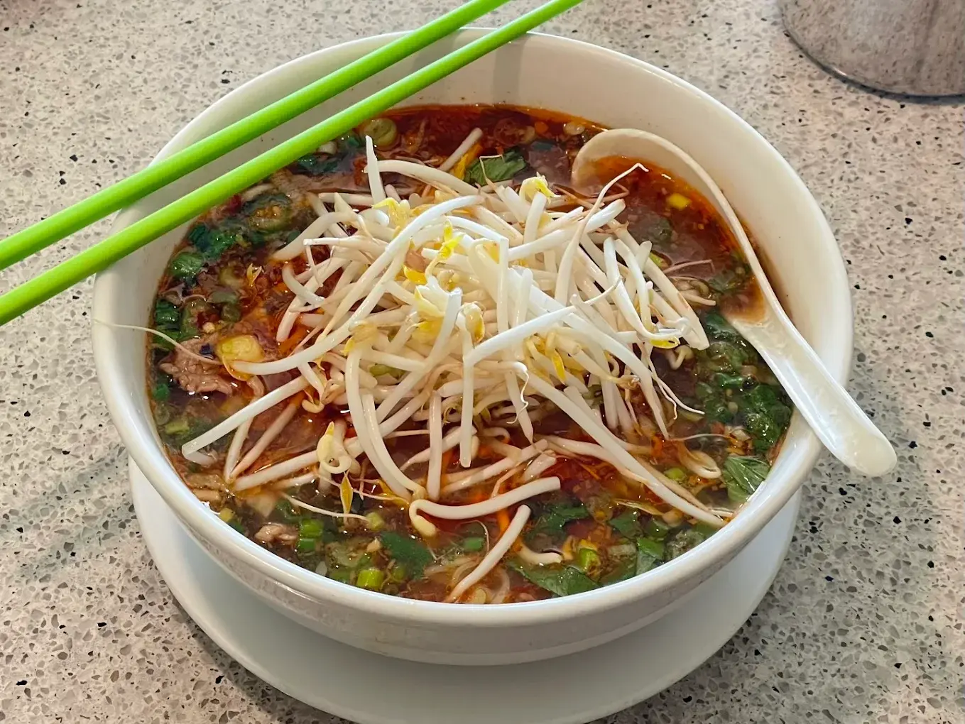 Best grilled beef and spring rolls on vermicelli in Calgary, AB