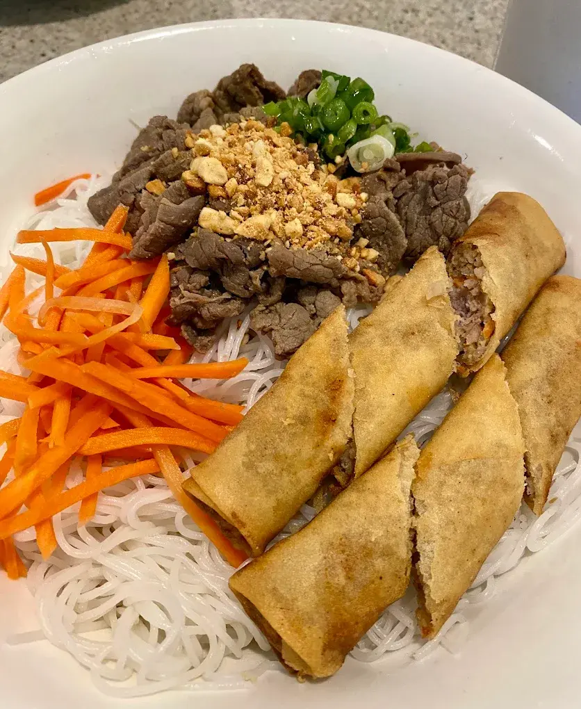 Best seafood rice noodle soup in Calgary, AB